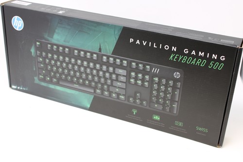 HP Pavilion Gaming Tastatur 500 *Neu* 3VN40AA#ABD Swiss Layout - Bild 2 von 2