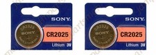 Mercedes Benz Key Battery Set Of 2 Cr2025 Sony 000828038810
