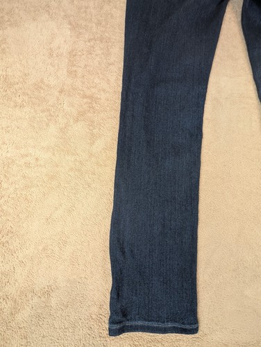 Paige Women's Dark Wash Size 32 Skyline Skinny Stretch Jeans 34" by 29" - Picture 13 of 16