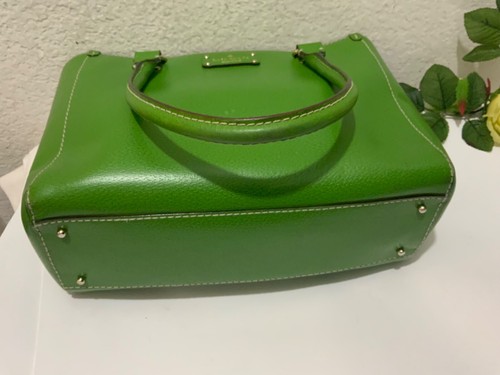 Borsa a mano KATE SPADE Wellesley Quinn verde smeraldo in pelle - Foto 11 di 11