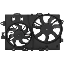 Radiator Condenser Cooling Fan Assembly For 2006-2008 Chevrolet Equinox 3.4L V6