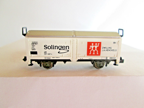 Trix 13820 Hubschiebedachwagen / Güterwagen, Privat J.A.Henckels, Spur N | Zustand: Neu