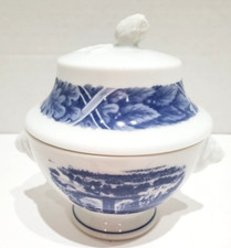 Estee Lauder Covered Trinket Dish Porcelaines Quatre Saisons JAPAN