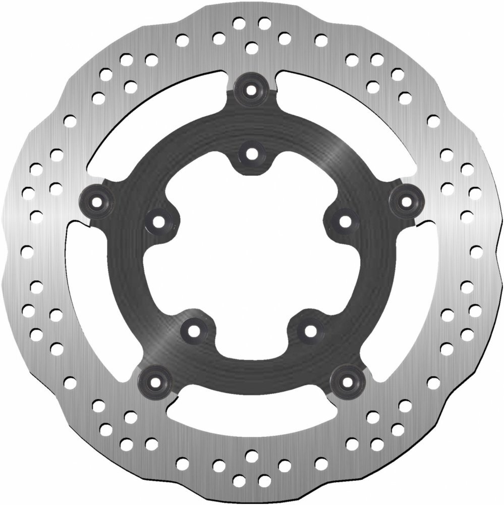 Disque de frein NG Kymco Xciting 400 conçu en acier premium haute résistance de 4mm