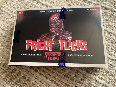 Stranger Things Cards - Fright Flicks Zerocool Topps -New Sealed Box 2023