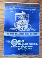 ROYAL FLASH MATCHBOOK COVER: OHIO SEAMLESS TUBE CO. SHELBY, OHIO MATCHCOVER -B19