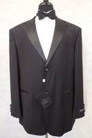 Men's Black Willerby Smith Tuxedo Dinner Suit 46r W39 L32.5 Ez114 Men's Black Willerby Smith Tuxedo Dinner Suit 46r W39 L32.5 Ez114