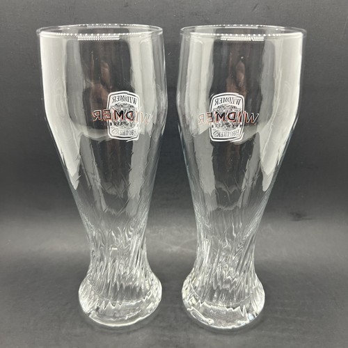 ✅ Widmer Brothers Brewing 17oz Swirl Pint Glass Brewery Beer Glasses Lot Set 2 - Picture 4 of 10
