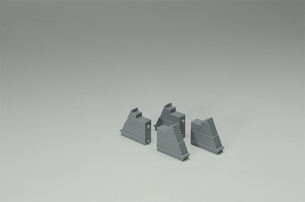 Tomytec 973230 - N Embankment Set, End Pieces - New