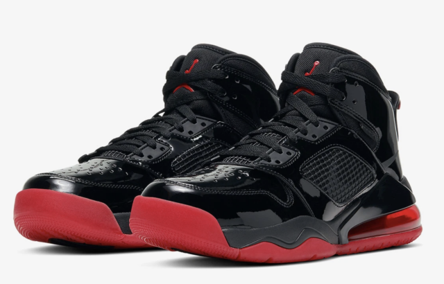 jordan mars 270 red and black