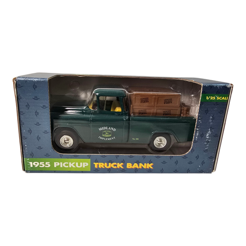 Ertl John Deere 1955 Pickup Truck Bank 1:25 Scale # 5614-10E0 Vintage 1992 Boxed - Picture 2 of 20