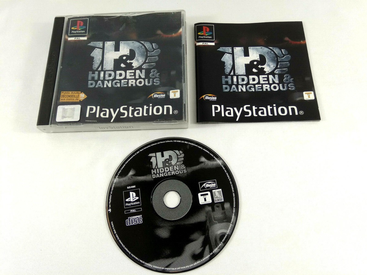 Achat JEU PS1 HIDDEN AND DANGEROUS d'occasion