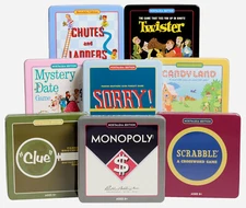 Scrabble Monopoly Clue Sorry Twister Candy Land Chutes and Ladders Mystery Date