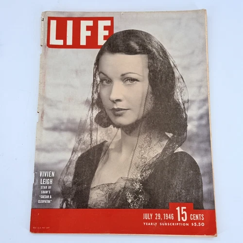 Vtg Life Magazine July 29 946 Vivien Leigh