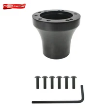 Golf Cart Steering Wheel Hub Adapter Black for Yamaha Golf Carts