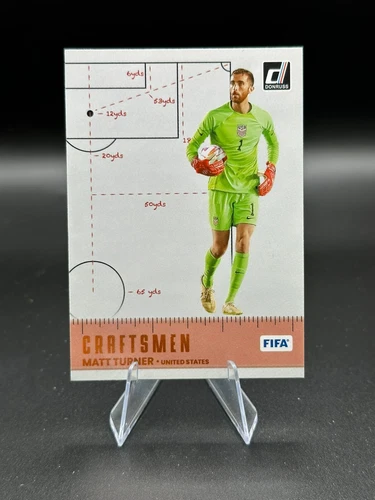 2022-23 Donruss Soccer Craftsmen #25 Matt Turner - United States