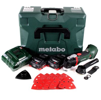 Metabo MT 18 LTX Multitool 18V 613021710 OIS-/Starlock + 2x Akku 4,0Ah + Lader