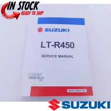 SUZUKI MECHANIC REPAIR SERVICE SHOP MANUAL BOOK LTR450 450 QUAD RACER OEM NEW