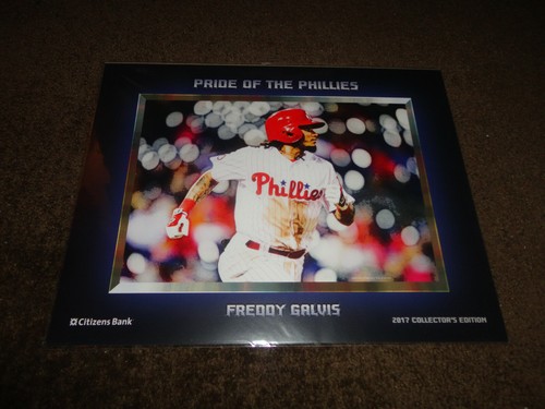 PRIDE OF THE PHILLIES PRINT GALVIS-HOWARD-MUREL PICK A YEAR:2014-2015-2016-2017 - Picture 12 of 12