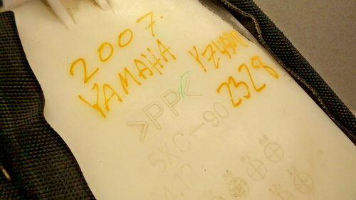 2007 YAMAHA YZ450F YZ 250 F YZ250 SEAT (DISCOLORATION) - Picture 18 of 20