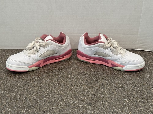 Nike Jordan 5 Retro Low "Crafted For Her" Desert Berry (GS) DX4390-116 Girls 4Y - Picture 7 of 11