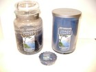 3 pc - Yankee Candle MEDITERRANEAN BREEZE 22 oz & Tart Preowned  Free Shipping