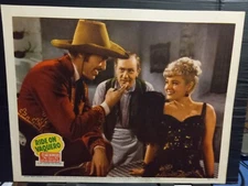 Lobby Card 1941 RIDE ON VAQUERO Cesar Romero Cisco Kid Mary Beth Hughes Demarest