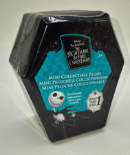 Nightmare Before Christmas Mini Collectible 3" Plush NEW IN COFFIN BOX