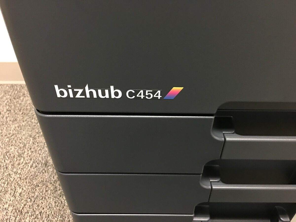 Konica Minolta Bizhub C454 Copier Printer Scanner Fax LOW Konica Minolta Bizhub C454 Copier Printer Scanner Fax LOW