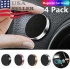 4Pack Magnetic Universal Car Mount Holder For Cell Phone Samsung Galaxy iPhone