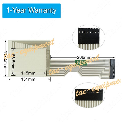 Touch Screen for AB 2711-B6C14 2711-B6C14L1 with Membrane Keypad Keyboard - Bild 2 von 6