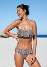 FREYA RUN WILD BANDEAU HALTERNECK PADDED BIKINI BRA-SET FRILL OR CLASSIC PANT