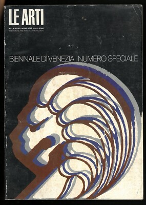 Le arti n. 7/8/9 Juli August September 1974 Biennale von Venedig