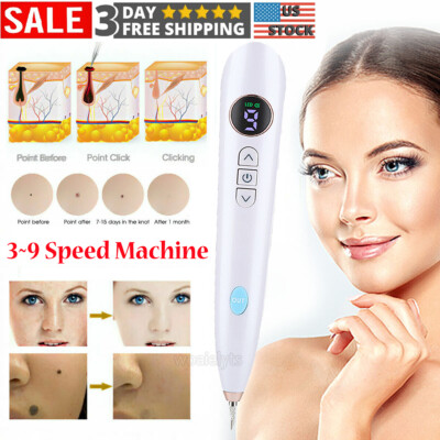 Electric Laser Plasma Pen Mole Removal Dark Spot Remover Skin Wart Tag Tattoo US