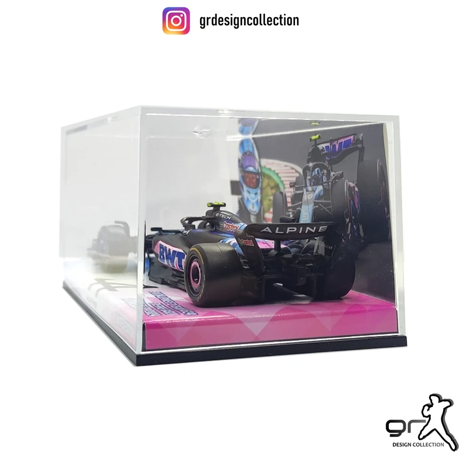 Pierre Gasly - BWT Alpine F1 Team A524  - F1 Japanese GP 2024 / Burago / 1:43 - Immagine 3 di 4