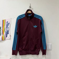 Adidas Burgundy Sky Firebird Tracksuit Size 53