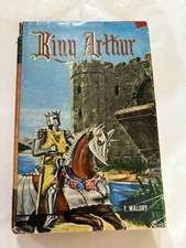 Vintage book King Arthur by T. Mallory