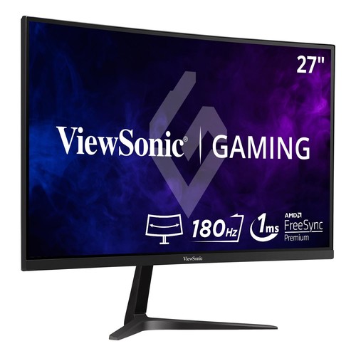 VX2718-2KPC-MHD 27 Inch Curved 1440p 1ms 180Hz Gaming Monitor with FreeSync P...