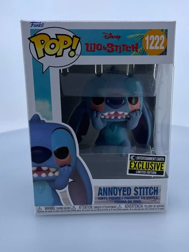 Funko Pop! Disney #1222 Lilo and Stitch Annoyed Stitch Entertainment Earth Exclu