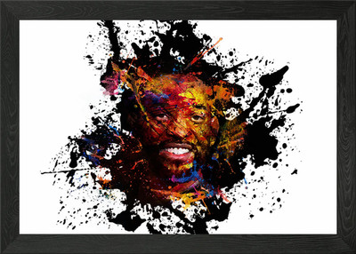 Will Smith Portraits gerahmtes Wandbild Poster Leinwanddruck Bild