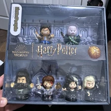 Little Collector People 6 Harry Potter Deathly Hallows Neville Hagrid Voldemort