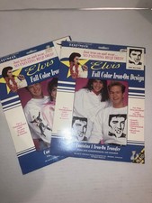 Vintage Elvis Iron On Transfer Design 57891 and 57887
