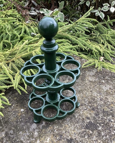 Portauova 12 in ghisa verde scuro ROBERT WELCH Victor vintage