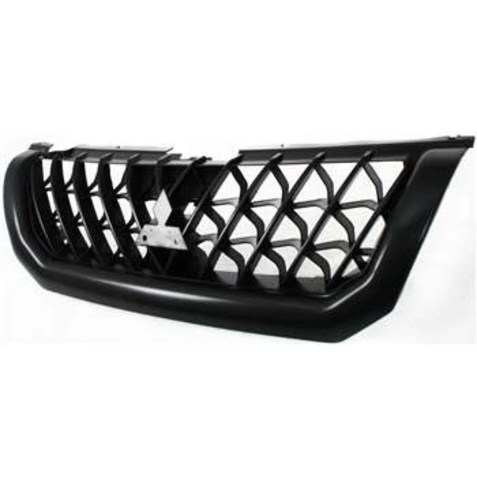 Grille For 2000-2001 Mitsubishi Montero Sport Black Plastic - Image 3 of 4