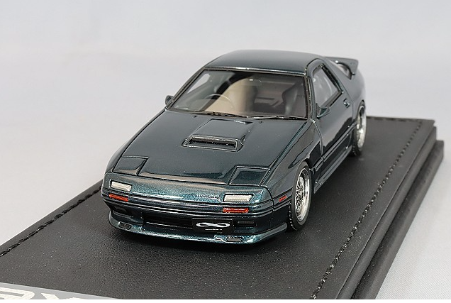 Ignition Model IG2945 1/43 Mazda Savanna RX-7 Infini FC3S Green