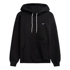 New Nike Solo Swoosh Men's Fleece Heavyweight Hoodie CV0552-010 Small NEW