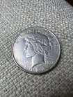 1923 Peace Silver Dollar $1 US Coin, Circulated Business Strike, Ungraded