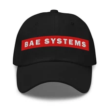 BAE Systems Logo Inspired Embroidery Adjustable Classic Dad Hat