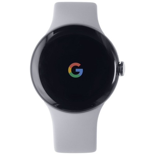 Démo Google Pixel Watch 41mm (GQF4C) - Argent Al Avec Gris Sport Band - Photo 2 sur 4