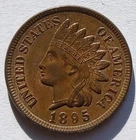 1895 Indian Head Cent - UNC BN, Nice Grade Penny 1C coin
